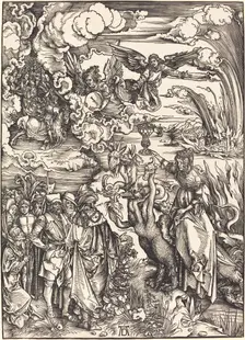The Babylonian Whore, probably c. 1496/1498. Creator: Albrecht Durer