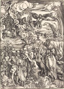 The Babylonian Whore, probably c. 1496/1498. Creator: Albrecht Durer