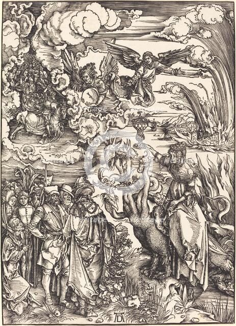 The Babylonian Whore, probably c. 1496/1498. Creator: Albrecht Durer.