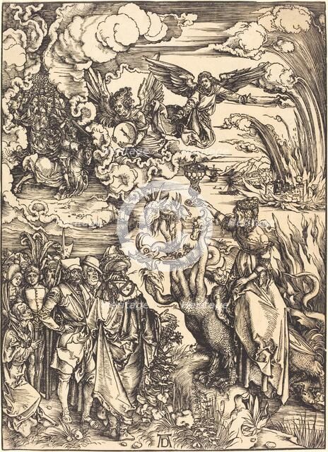 The Babylonian Whore, probably c. 1496/1498. Creator: Albrecht Durer.