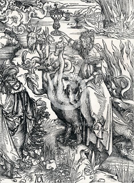 'The Babylonish Whore', 1498, (1906). Artist: Albrecht Durer.