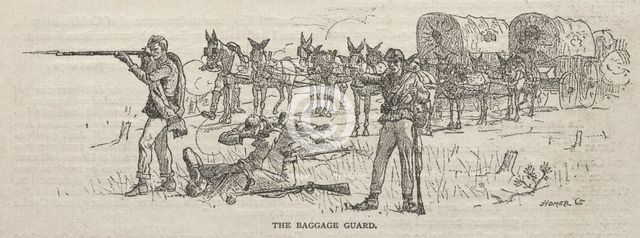 The Baggage Guard, 1888. Creator: Winslow Homer (American, 1836-1910).
