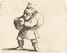 The Bagpipe Player, c. 1622. Creator: Jacques Callot