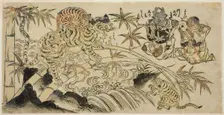 The Bad Tiger Cub, c. 1730. Creator: Unknown