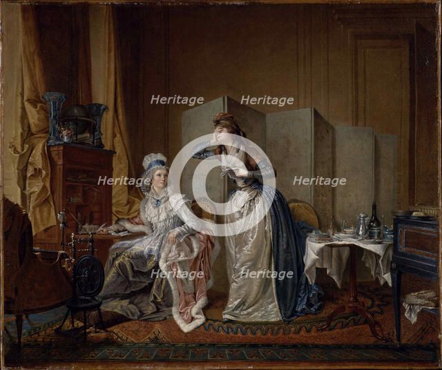 The bad news, 1794. Creator: Colin De La Biochaye, Christian Marie (1750-1813).