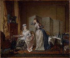 The bad news, 1794. Creator: Colin De La Biochaye, Christian Marie (1750-1813)