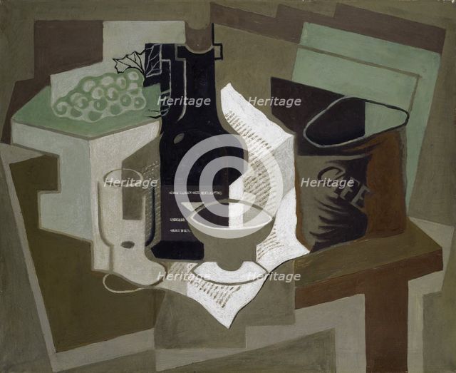 The Bag of Coffee, 1920. Creator: Juan Gris.