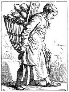 The Baker, (1885).Artist: Bouchardon
