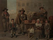 The Baker's Cart, 1656. Creator: Jean Michelin