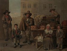 The Baker's Cart, 1656. Creator: Jean Michelin