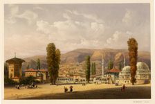 The Bakhchisaray Khan's Palace, 1856. Artist: Bossoli, Carlo (1815-1884)