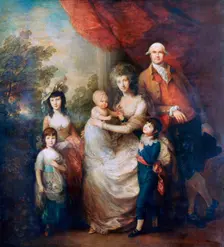 The Baillie Family c1784. Artist: Thomas Gainsborough