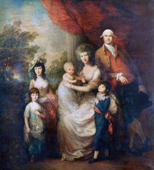 The Baillie Family c1784. Artist: Thomas Gainsborough