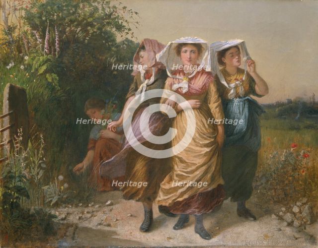 'The Bal maidens', 1854-1913. Creator: Emily Mary Osborn.