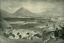 The Bala Hissar and City of Kabul from the Upper Part of the Citadel c1842, (1901). Creator: James Atkinson
