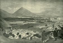 The Bala Hissar and City of Kabul from the Upper Part of the Citadel c1842, (1901). Creator: James Atkinson