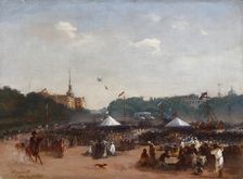 The Balagans on the Field of Mars in Saint Petersburg, 1869