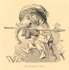 The Balance of Power 1897. Creator: John Leech