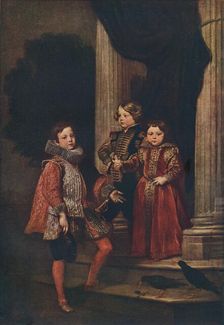 The Balbi Children c1625. Artist: Anthony van Dyck