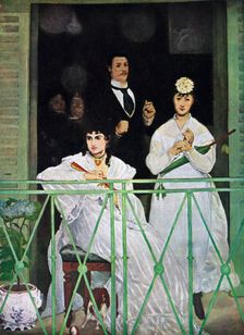 The Balcony 1868-1869.Artist: Edouard Manet