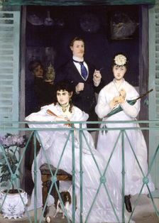 The Balcony 1868. Artist: Edouard Manet