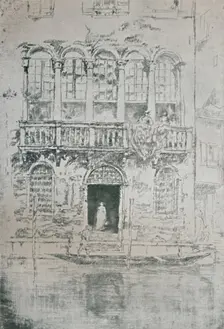 The Balcony 1879-1880, (1925). Creator: James Abbott McNeill Whistler