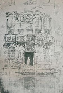 The Balcony 1879-1880, (1925). Creator: James Abbott McNeill Whistler