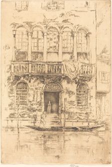 The Balcony, 1879/1880. Creator: James Abbott McNeill Whistler