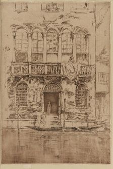 The Balcony, 1879-1880. Creator: James Abbott McNeill Whistler