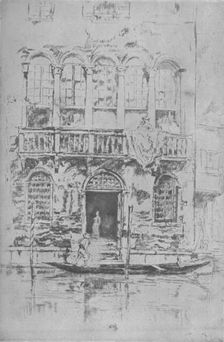 The Balcony 1879, (1904). Artist: James Abbott McNeill Whistler