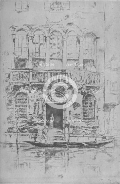 'The Balcony', 1879, (1904). Artist: James Abbott McNeill Whistler.