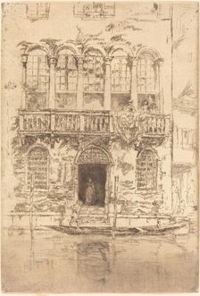 The Balcony, 1879/1880. Creator: James Abbott McNeill Whistler