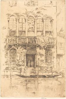 The Balcony, 1879/1880. Creator: James Abbott McNeill Whistler