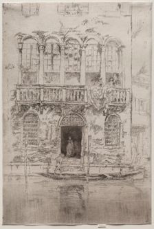 The Balcony, c. 1880. Creator: James McNeill Whistler (American, 1834-1903)