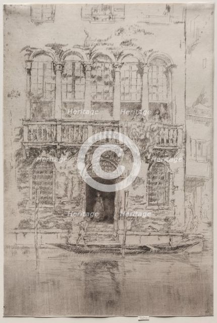 The Balcony, c. 1880. Creator: James McNeill Whistler (American, 1834-1903).