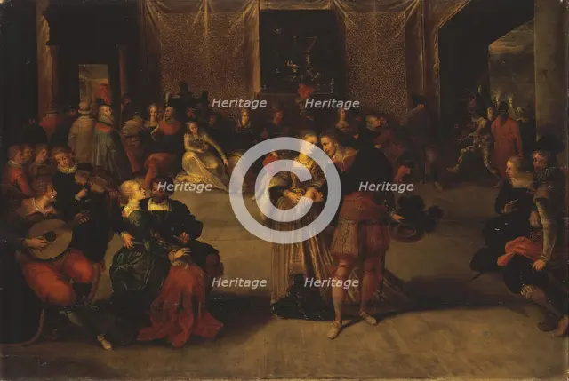 The Ball, 1610. Creator: Frans Francken II.