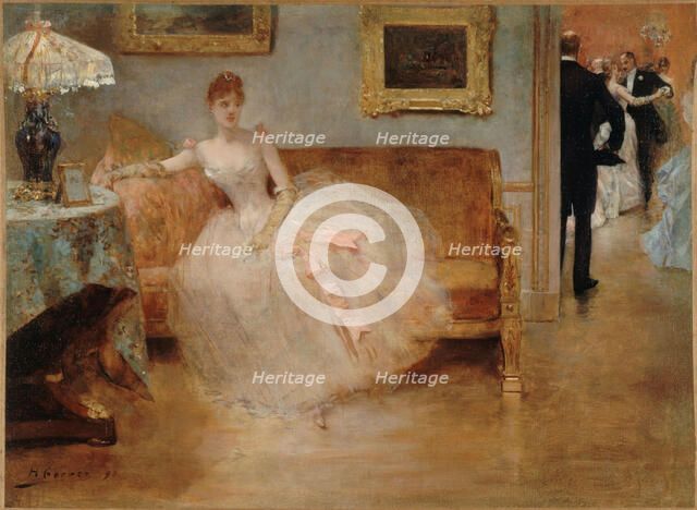 The Ball, 1890. Creator: Gervex, Henri (1852-1929).