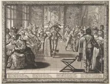 The Ball, ca. 1634. Creator: Abraham Bosse