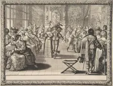 The Ball, ca. 1634. Creator: Abraham Bosse
