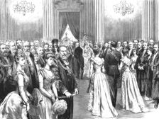 'The Ball at the Mansion House, Given by the Lord Mayor to the Mayor's and Provost's of the United Creator: Unknown
