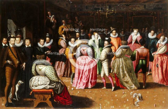 The Ball at the Court of Henry III of France, 1575-1600. Creator: Anonymous.