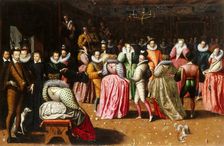 The Ball at the Court of Henry III of France, 1575-1600. Creator: Anonymous