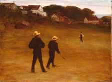 The Ball Players, c1877. Creator: William Morris Hunt