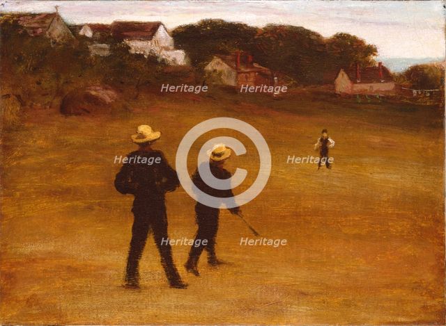 The Ball Players, c1877. Creator: William Morris Hunt.