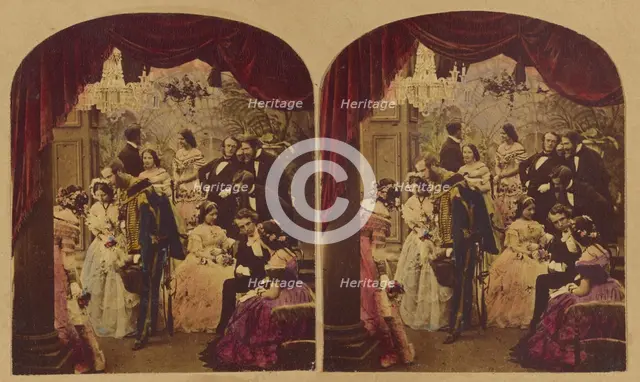 The Ball Room, about 1857. Creators: London Stereoscopic & Photographic Co, Joseph John Elliott.