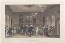 The Ball Room, from "Poetical Sketches of Scarborough", 1813., 1813. Creators: Thomas Rowlandson, Joseph Constantine Stadler, J. Bluck