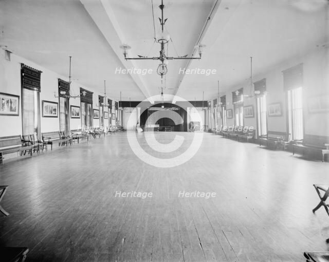 The Ball room, Hotel Kaaterskill, Catskill Mountains, N.Y., between 1900 and 1905. Creator: William H. Jackson.