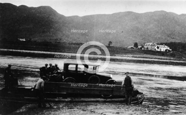 The Ballachulish ferry, c1925. Artist: Unknown