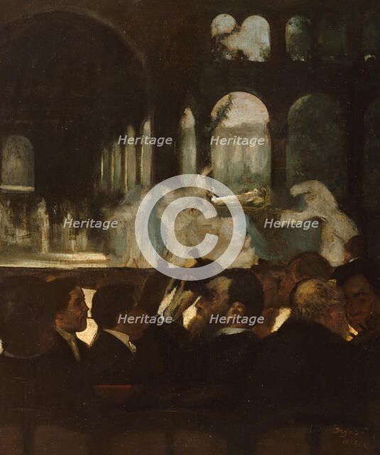 The Ballet from "Robert le Diable", 1871. Creator: Edgar Degas.