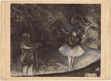 The Ballet Master, c. 1876. Creator: Edgar Degas